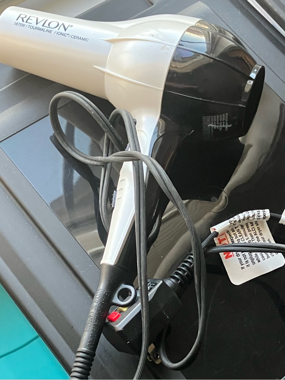 Revlon 1875W Tourmaline Ceramic Hair Dryer